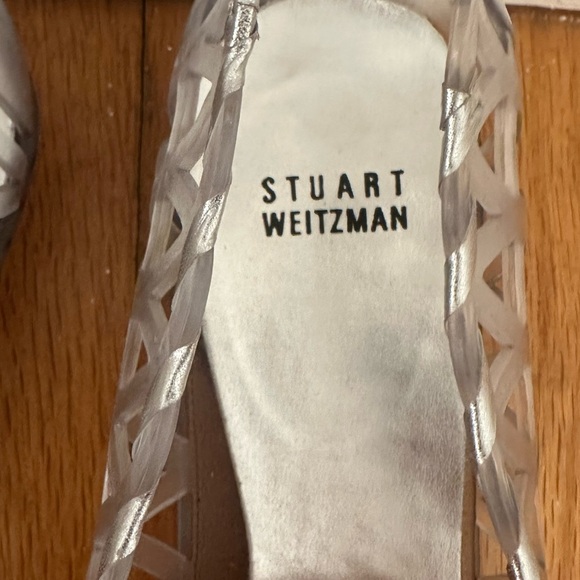 Stuart Weitzman Rubber Bow Accents Ballet Flats - Picture 5 of 6